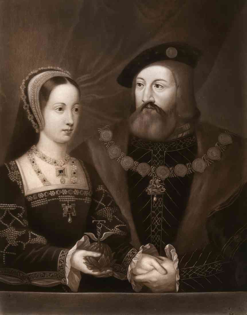 Mabuse princess mary tudor and charles brandon duke of suffolk 2 A4 Photo Print