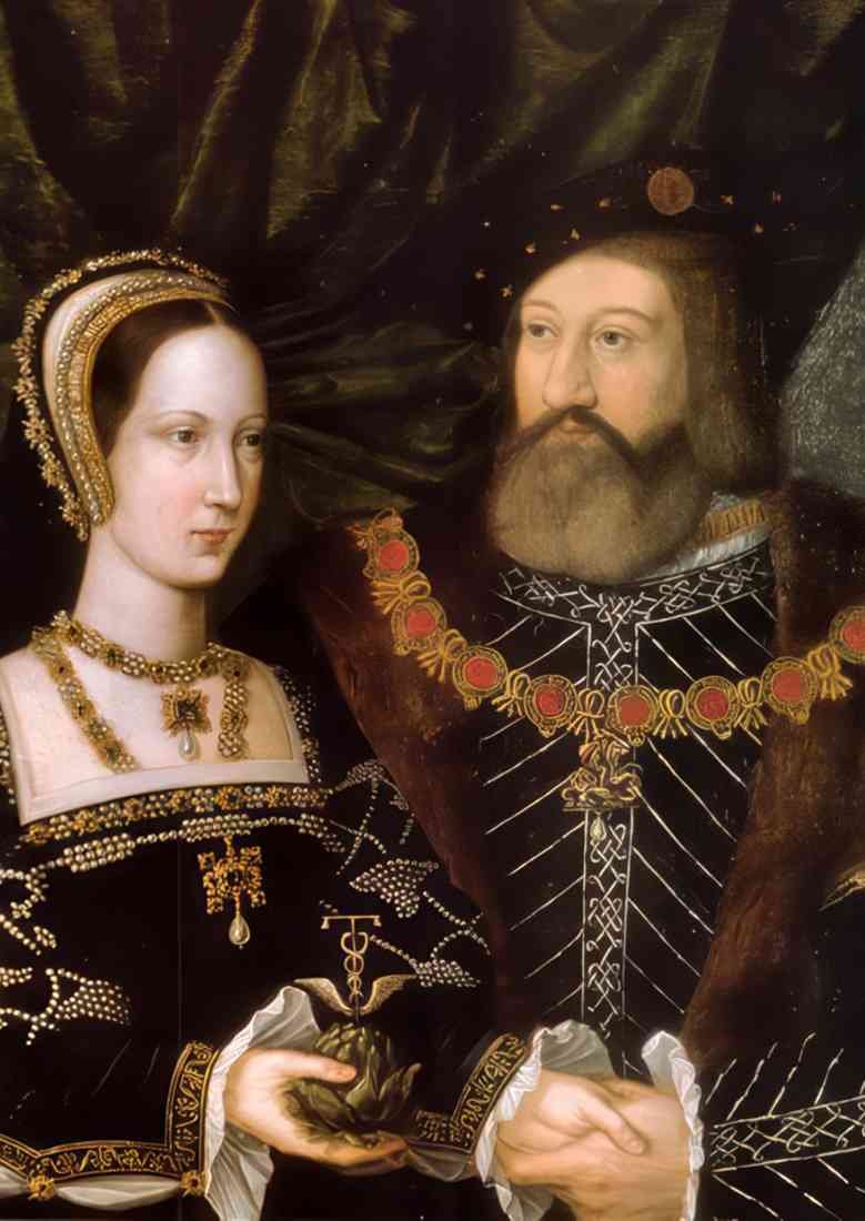 Mabuse princess mary tudor and charles brandon duke of suffolk CROP A4 Photo Print