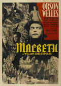 Macbeth 1948 04  film star poster A4 Photo Print