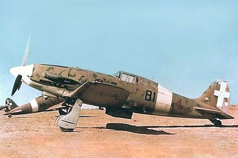 Macchi C202 Folgore 8 A4 Photo Print