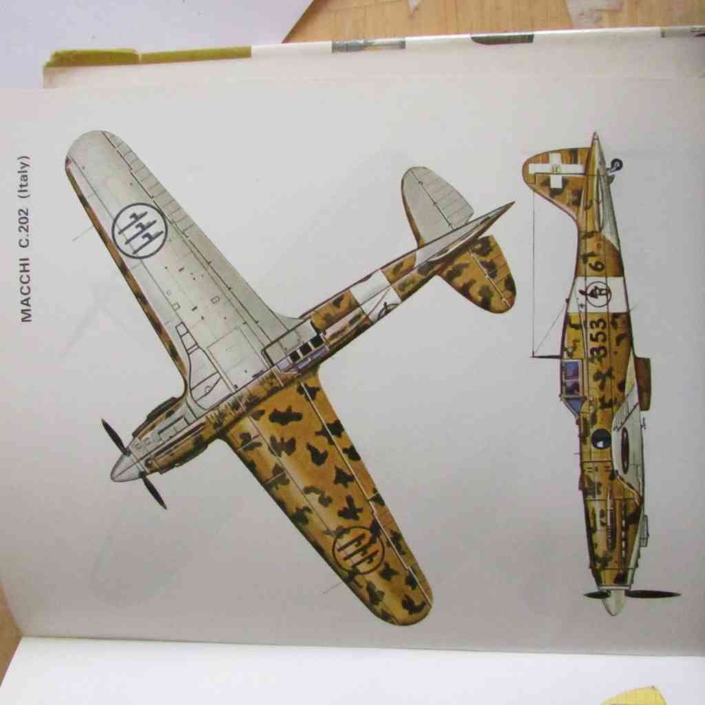 Macchi c202 Series XI 1943 A4 Photo Print