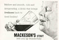 Mackeson Stout Man Vintage Retro Advert Poster A4 Photo Print