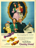Mackintosh Candies Portrait 1950s Vintage Retro Advert Poster