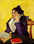 Madam Ginoux Van Gogh A4 Photo Print
