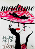 Madame Advert A4 Photo Print