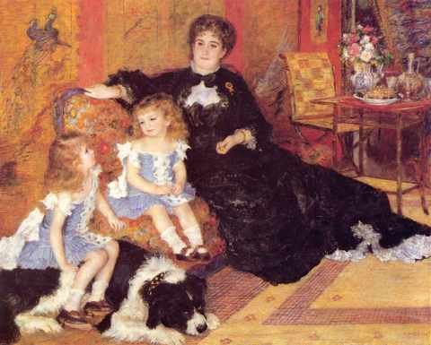 Madame Georges Charpentier And Her Children A4 Photo Print