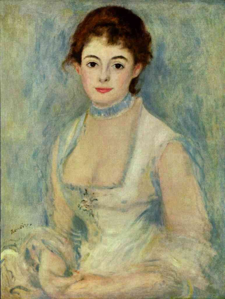 Madame Henriot Renoir A4 Photo Print