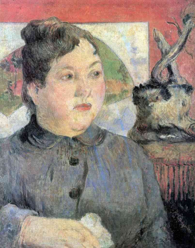 Madame Kohler Gauguin A4 Photo Print