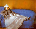 Madame Manet Manet Impressionism A4 Photo Print