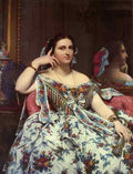 Madame Paul Sigisbert Moitessier Seated A4 Photo Print