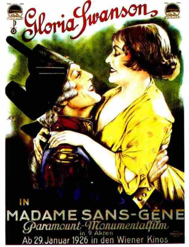 Madame Sans Gene 1925 01  film star poster A4 Photo Print