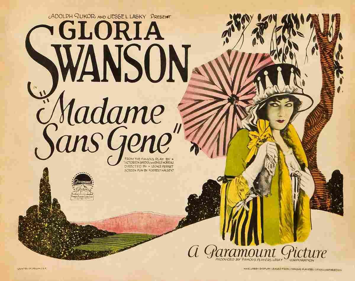 Madame Sans Gene 1925 07  film star poster A4 Photo Print
