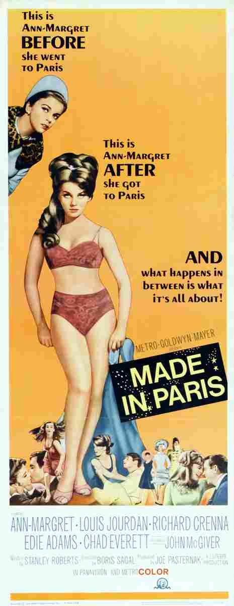 Made in Paris 03  film star poster A4 Photo Print