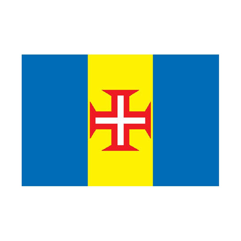 Madeira Islands Flag N5113 A4 Photo Print