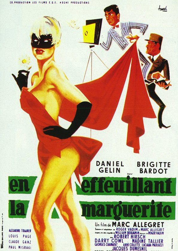 Mademoiselle Striptease 02 Film A4 Photo Print