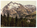 Maderanerthal Hotel Lake Lucerne Vintage A4 Photo Print