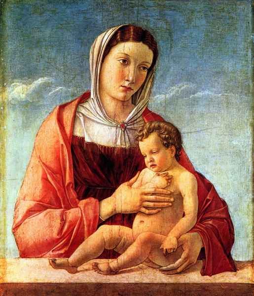 Madonna 2 by Bellini A4 Photo Print