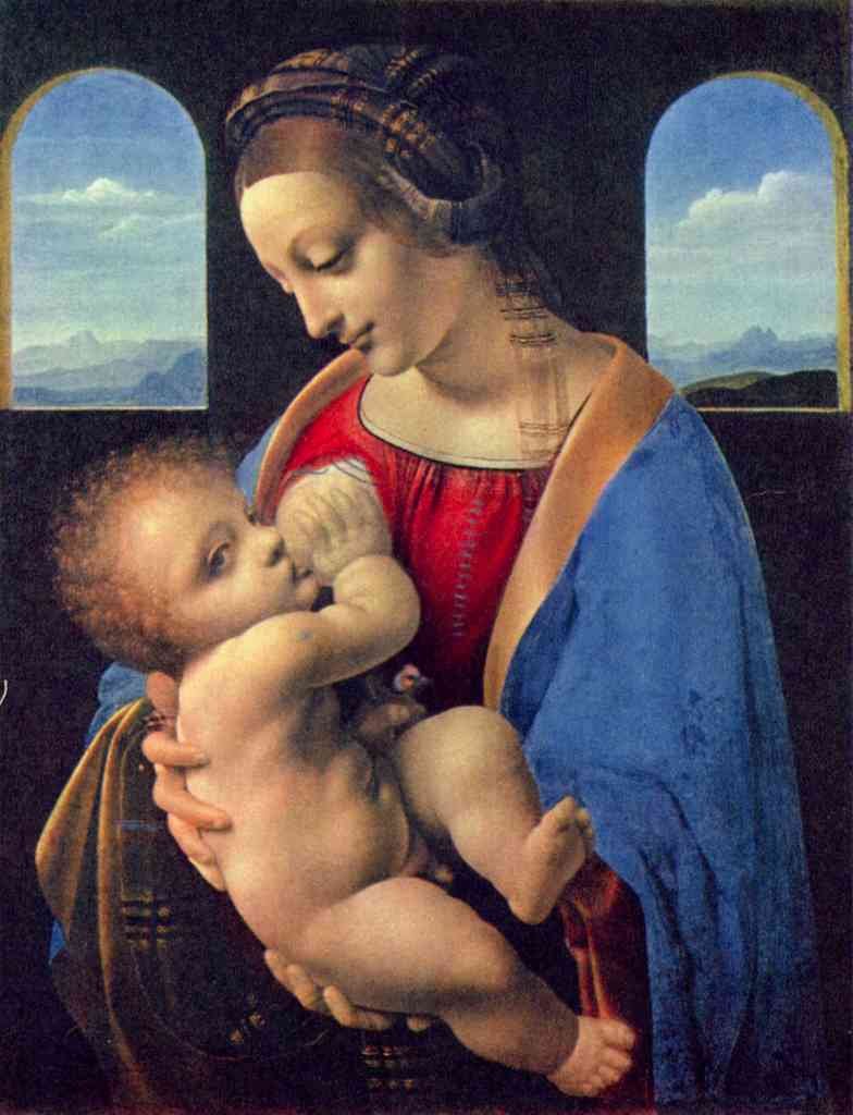 Madonna Da Vinci A4 Photo Print