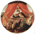 Madonna Del Padiglione Botticelli A4 Photo Print