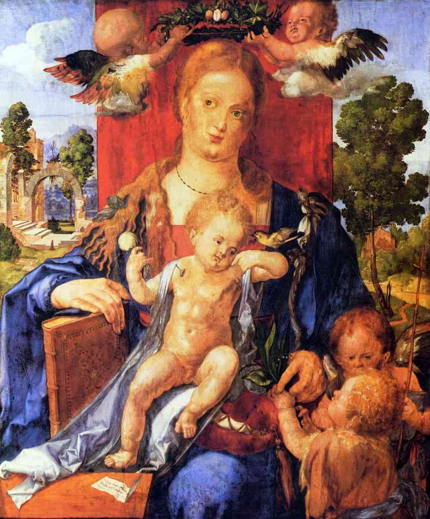 Madonna Durer A4 Photo Print