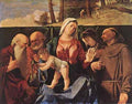 Madonna and Child with Saints WGA  A4 Photo Print