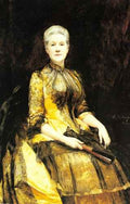 Madrazo y Garreta Raimundo De A Portrait Of Mrs James Leigh Coleman A4 Photo Print