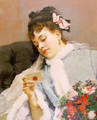 Madrazo y Garreta The Love Letter A4 Photo Print
