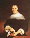 Maes Nicolaes Portrait Of A Woman A4 Photo Print