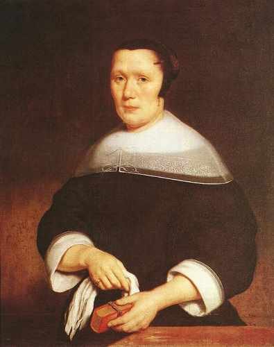 Maes Nicolaes Portrait Of A Woman A4 Photo Print