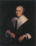 Maes Nicolaes Portrait Of Woman 2 A4 Photo Print