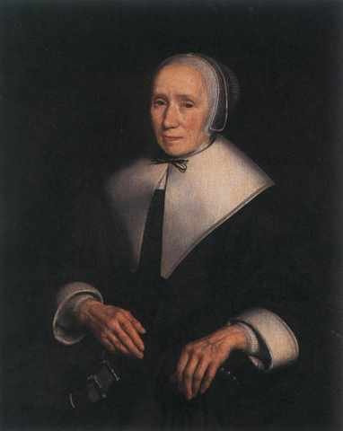 Maes Nicolaes Portrait Of Woman 2 A4 Photo Print