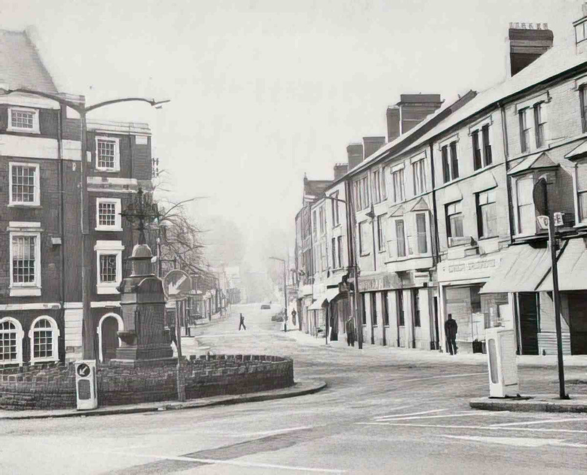 Maesteg Talbot Street Vintage A4 Photo Print