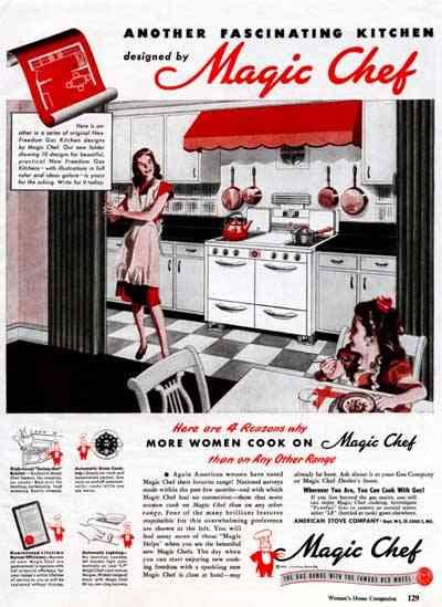Magic Chef 1528 Vintage Advert A4 Photo Print