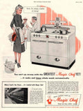 Magic Chef Range 1 1940s Vintage Retro Advert Poster