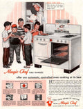 Magic Chef Ranges 1940s Vintage Retro Advert Poster