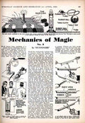 Magic Mechanics Magic Magician Vintage A4 Photo Print