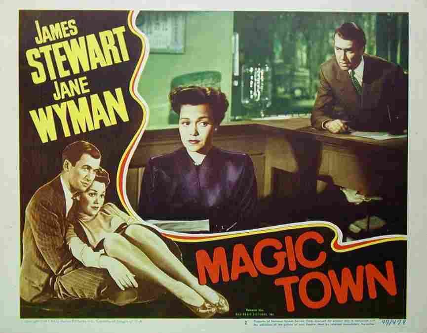 Magic Town 03  film star poster A4 Photo Print