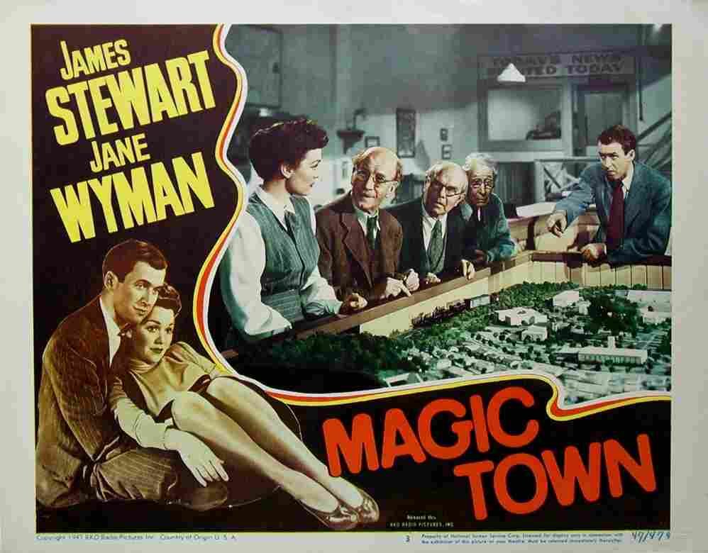 Magic Town 04  film star poster A4 Photo Print
