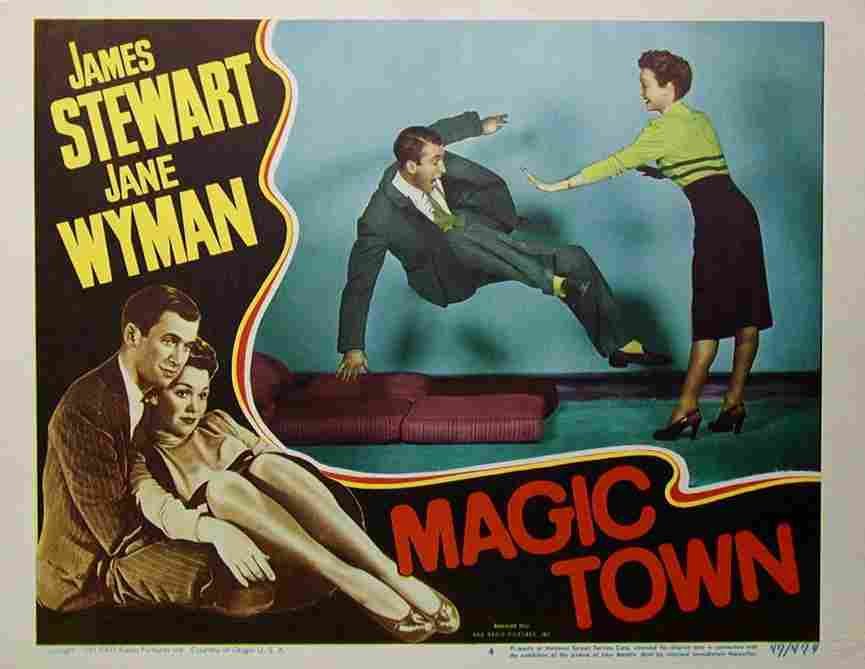 Magic Town 05  film star poster A4 Photo Print