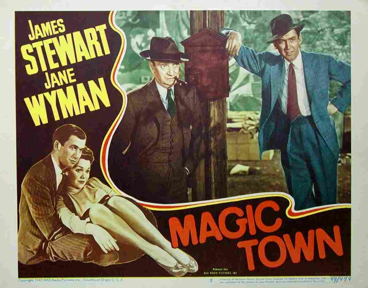 Magic Town 06  film star poster A4 Photo Print