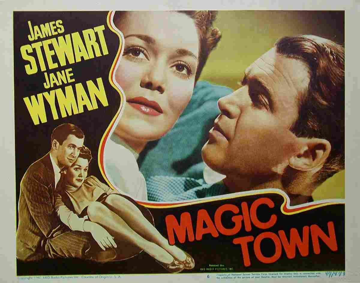 Magic Town 07  film star poster A4 Photo Print
