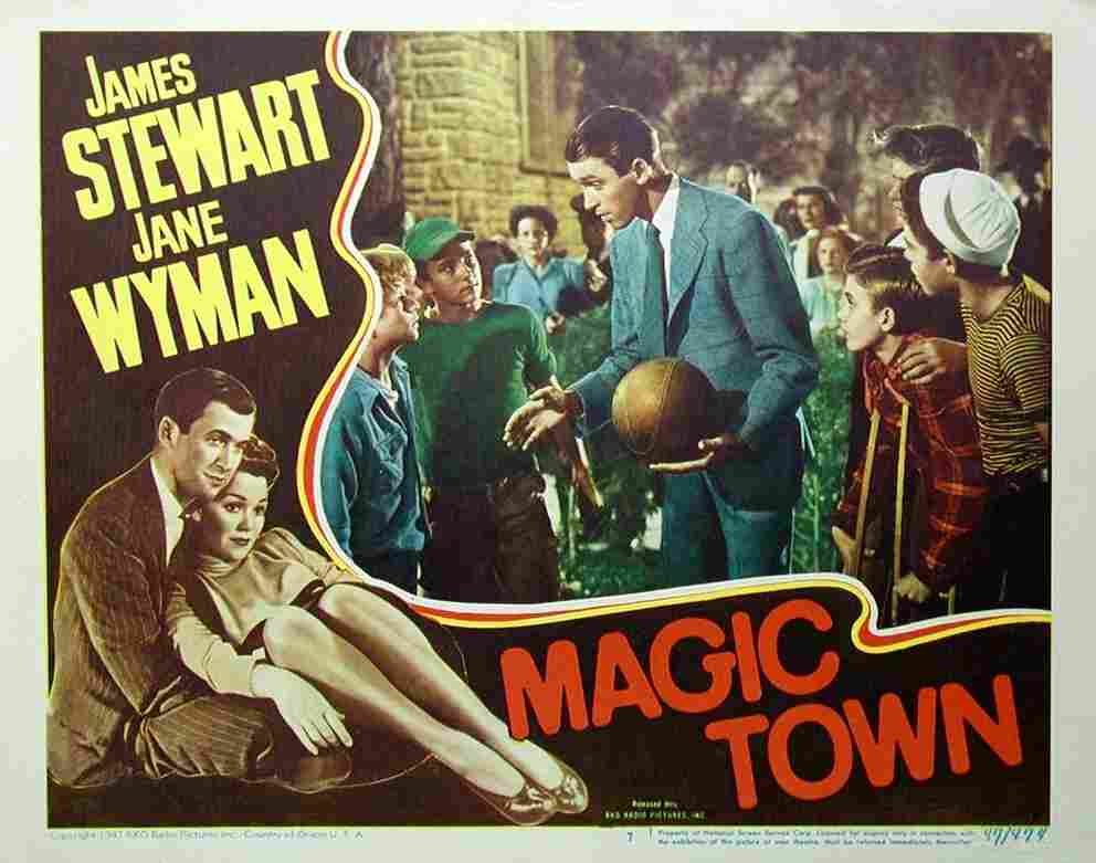 Magic Town 08  film star poster A4 Photo Print