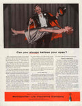 Magician Boy Circus 1950s Vintage Retro Advert Poster