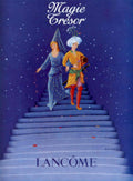Magie Creseur Lancome 1950s Vintage Retro Advert Poster