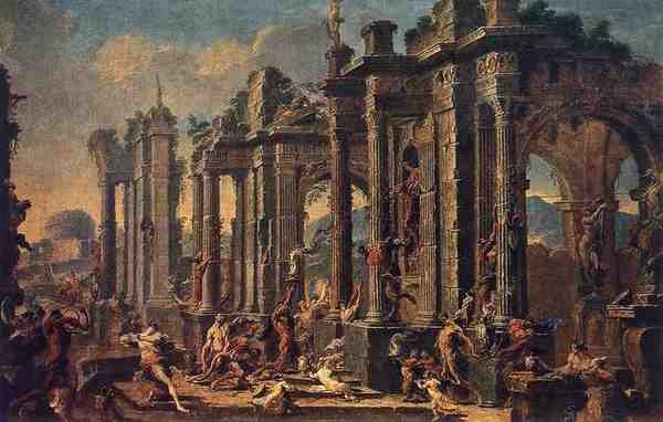 Magnasco Alessandro Bacchanalian Scene A4 Photo Print