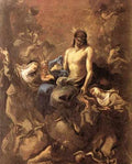 Magnasco Alessandro Christ Adored By Two Nuns A4 Photo Print