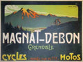 Magnat Debon Cycles Motos Grenoble Farcy Vintage Advert A4 Photo Print