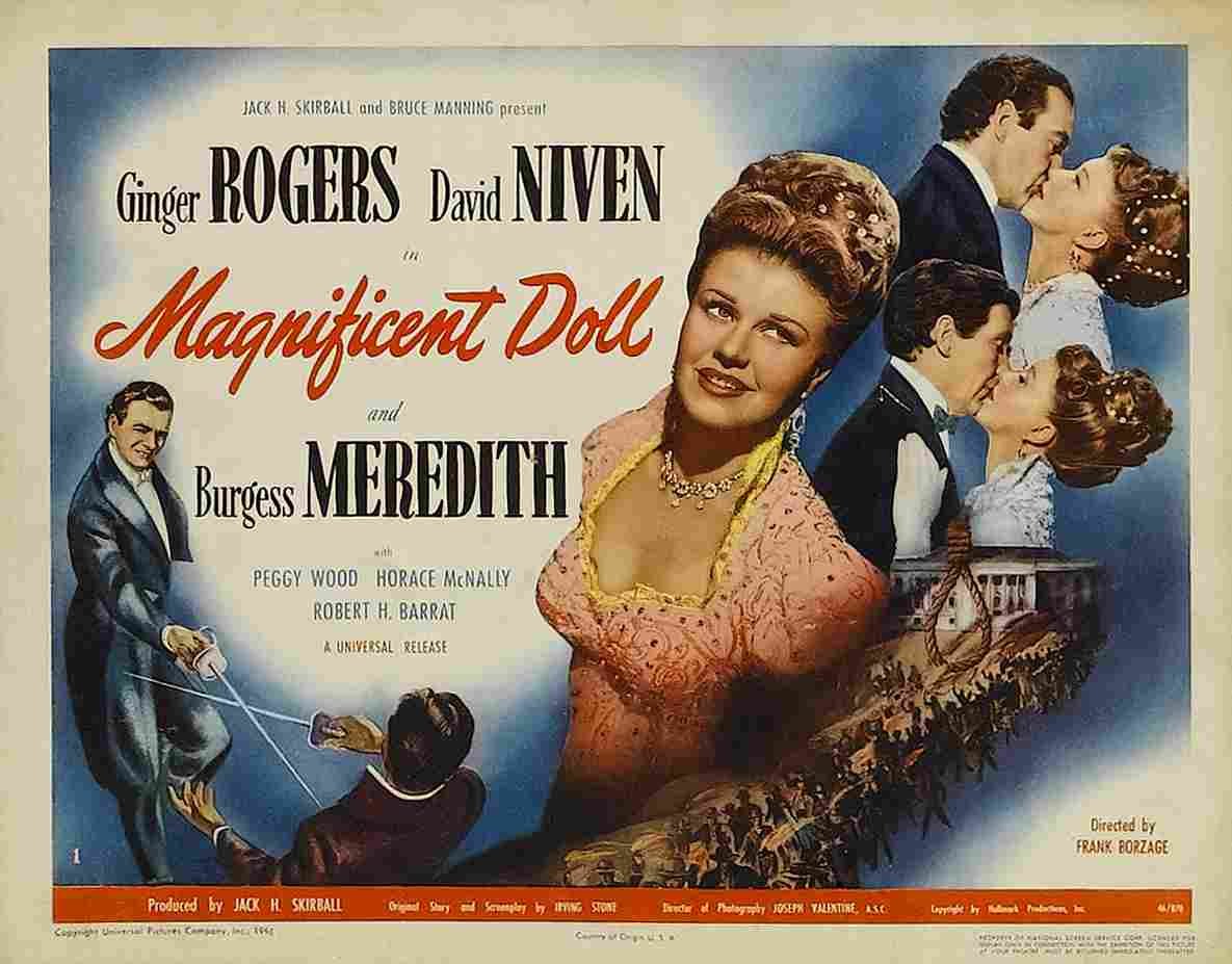 Magnificent Doll 02  film star poster A4 Photo Print