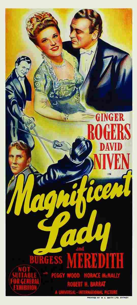 Magnificent Doll 10  film star poster A4 Photo Print