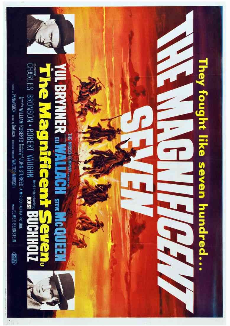 Magnificent Seven The 02 Film A4 Photo Print